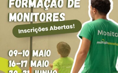Inscrições Abertas para a Formação de Monitores!