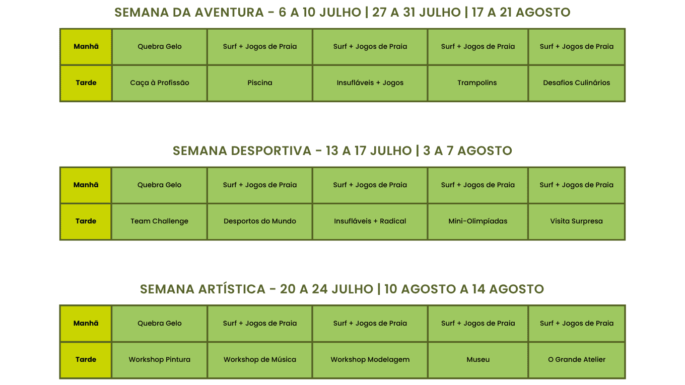 atividades campo ferias