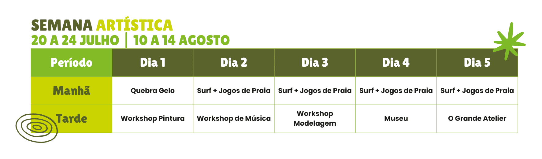 atividades campo ferias